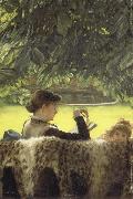 James Tissot Stillness oil on canvas